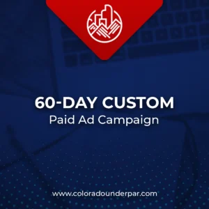 60-day custom paid ad campaign by Colorado Under Par for nonprofits and corporations